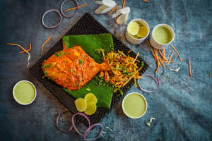 Pomfret Tawa Fry / Koliwada / Tandoor