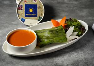 Grilled Fish In Banana Leaves