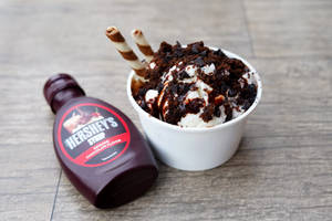 Vanilla Brownie Sundae