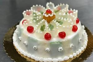 Tutti Frutti Chocolate Cake