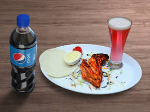 Half Shawai/Tandoori Combo + Pepsi 600 Ml Bottle