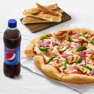 San Francisco Style Hut Treat Meal for 2 Veg