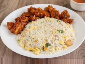 Fried Rice & Chilli Chicken