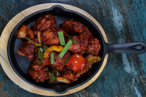 Chilli Chicken Burnt Garlic