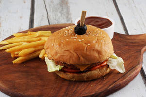 Veg Aloo Tikki Burger