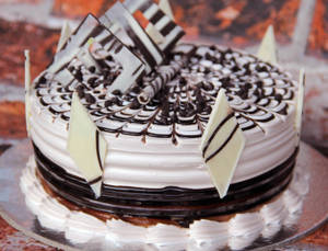 Eggless Chocolate Chip Cake