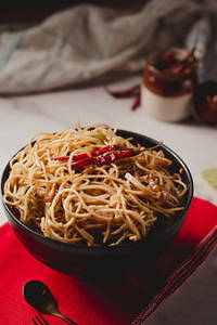 Veg Chilly Garlic Noodle(spicy)