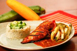 Grilled Paprika Chicken Steaks