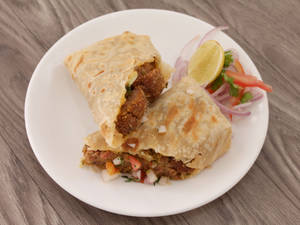 Dhansakh Kabab Roll (Non-Veg)
