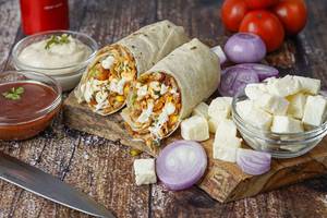 Paneer Shawarma