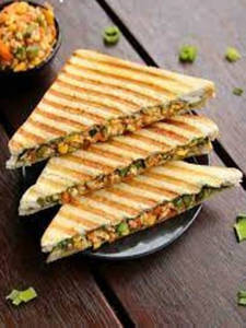 Paneer Tikka Grilled Sandwich