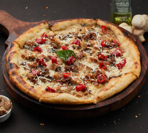 Truffled Mushies Pollo Pizza 