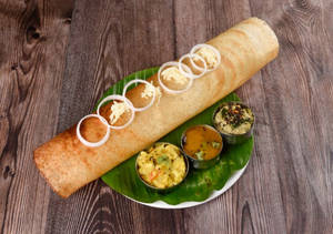 Cheese Onion Masala Dosa