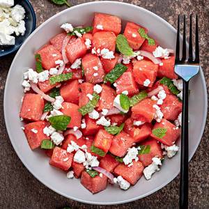 Watermelon And Feta Salad