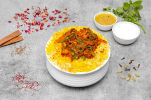 Zafrani Veg.Biryani (Plate)