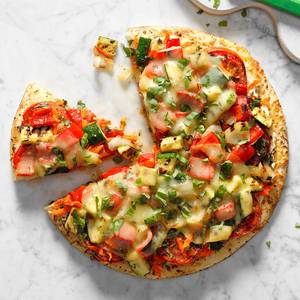 Fresh Vegetable Pizza