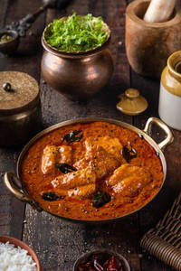 Alleppy Fish Curry + 2 Appam/ 2 Malabar Parotta/Rice