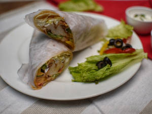 Chicken Chunks Wrap