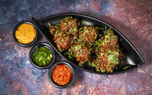 Exotic Vegetables Manchurian Momo