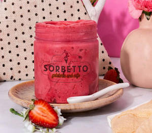 Strawberry Sorbet Vegan 200 ML