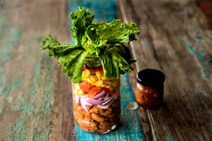 Vibrant Mexican Kidney Beans & Corn Salad