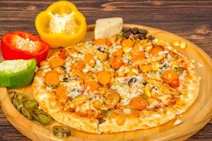 Jamaican Jerk Chicken Pizza [12 Inches, Serves 2-3]