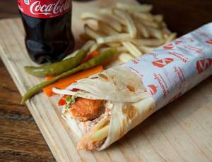 Solid Chicken Shawarma Roll