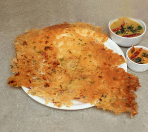 Onion Rava Masala Dosa