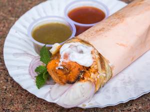 Chicken Malai Tikka Roll