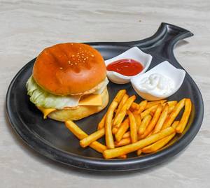 Veg Cheese Burger   