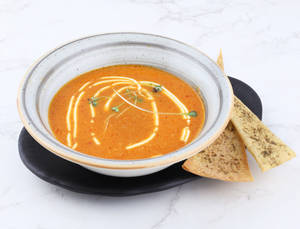 Red Harissa Pumpkin Soup