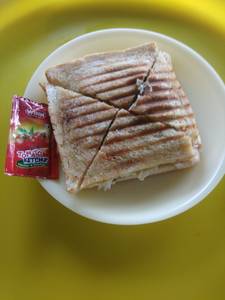 Chicken Cheese Grilled Sandwich