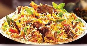 Mutton Hyderabadi Biryani (serves 1)