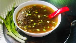 Chicken hot garlic soup