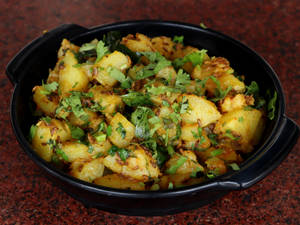 Potato Dry Bhaji