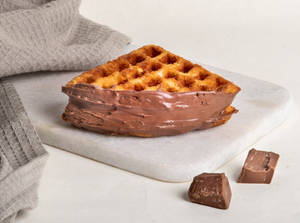 Belgian Milk Chocolate Waffle Sandwich