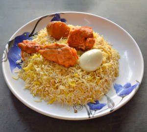 Chicken Leg Biryani( Half)