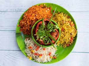 Chicken Triple Fried Rice