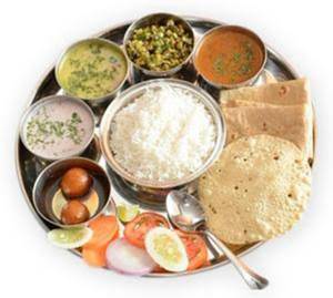 Special veg thali