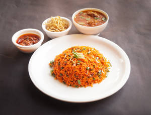 Veg Triple Schezwan Rice
