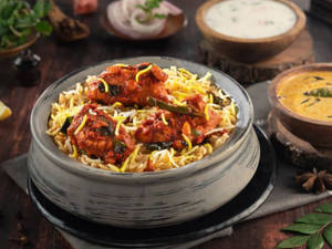Boneless Chicken Biryani (6 Pcs)