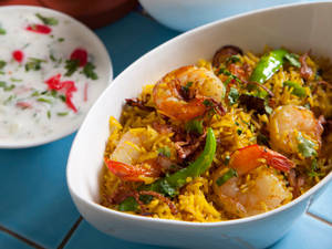 Prawns Pulao 