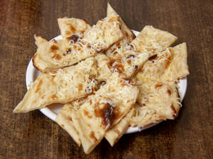 Cheese Butter Garlic Naan