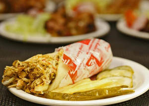 Chicken Shawarma Roll