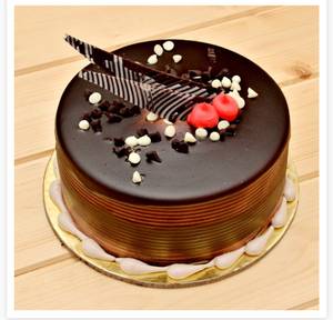 Dark Chocolate Choco Chips Cake