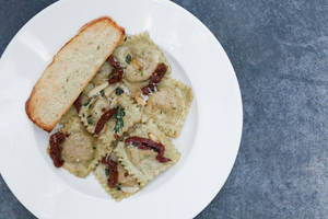 Rosted Pumpkin Ravioli