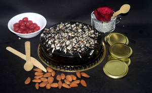 Chocolate Almund Cake 
