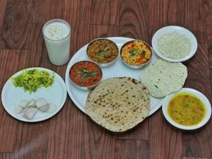 Gujarati Dinner Thali