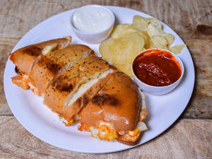 Chicken Stick Garlic Bread