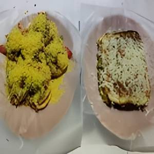 Sav Puri + Cheese Sandwich Toast